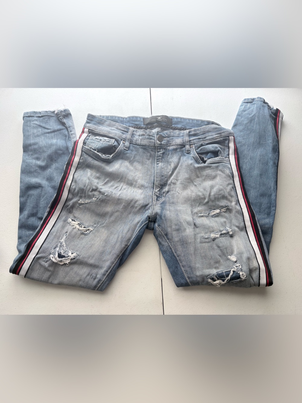 Jordan Craig  Legacy Edition mens distressed jeans Sean 34 32